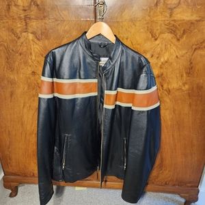 Men's leather jacket